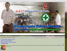 Tablet Screenshot of palestranteflavioperalta.com